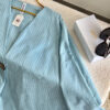 Robe chemise clara bleu ciel