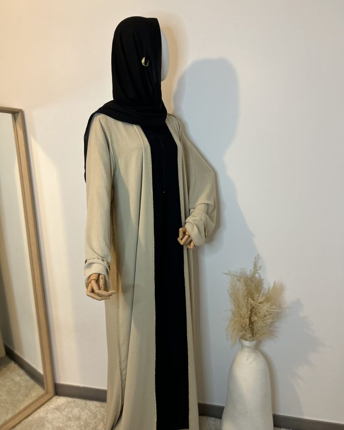 Kimono potencia beige
