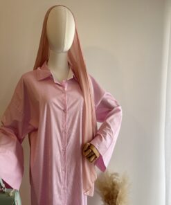 Robe chemise Clara rose