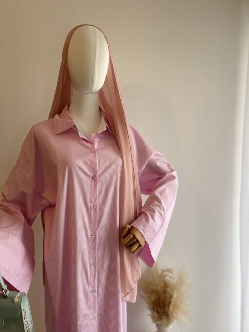 Robe chemise Clara rose