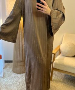 Abaya à strass VICTORIA | + 3 couleurs