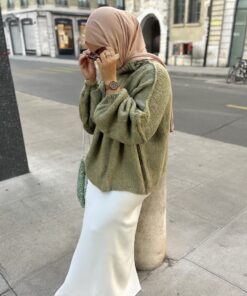 Pull oversize Kaki | Kelly