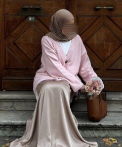 Cardigan - Gilet Tricot Claudia | Rose