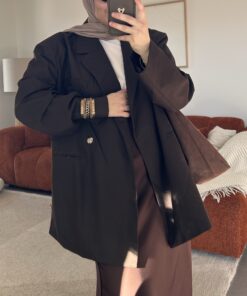 Blazer oversize SOHO | Marron