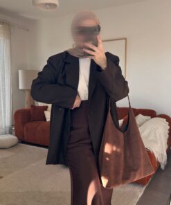 Blazer oversize SOHO | Marron