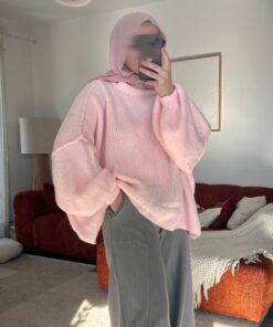 Pull oversize Rose | Kelly