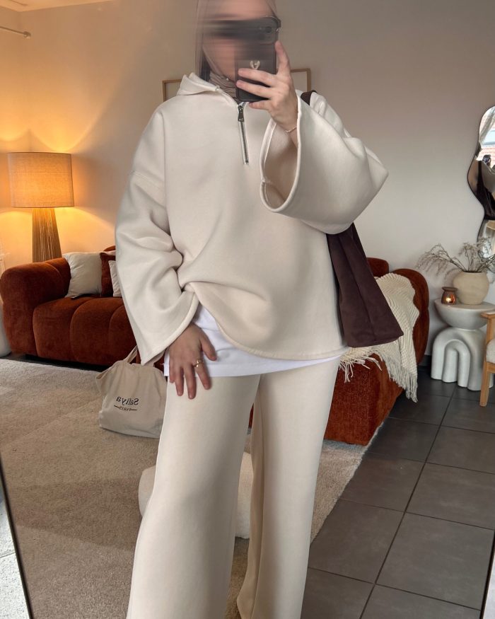 Ensemble polaire Monica | Beige