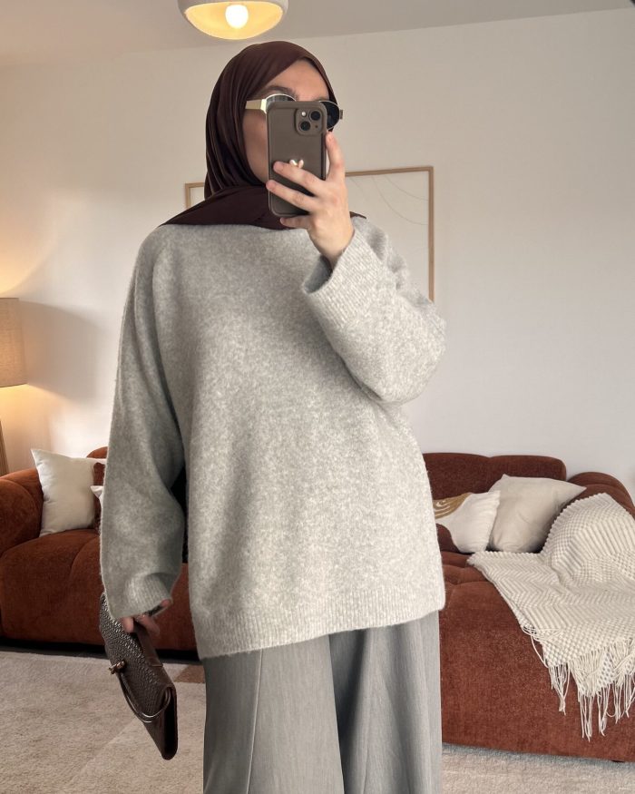 Pull tendance | Gris