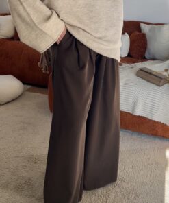 Pantalon Urban chic | Marron