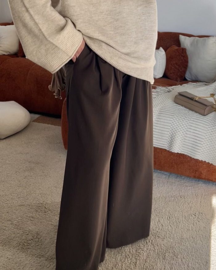 Pantalon Urban chic | Marron