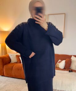 Ensemble jupe MARINA | Bleu nuit