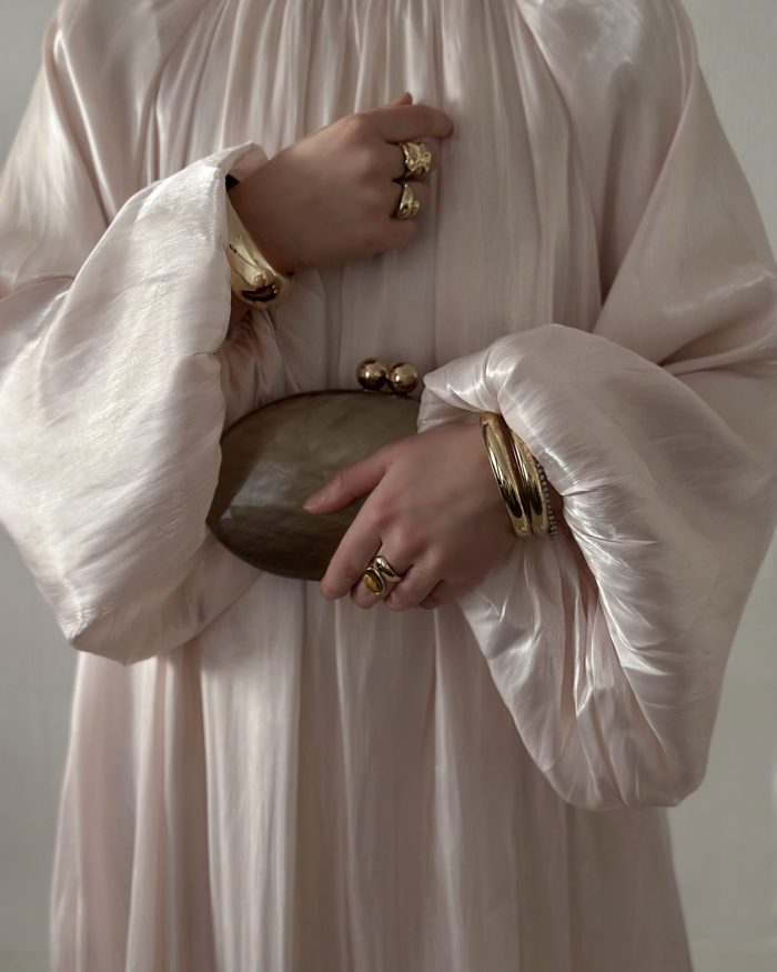 Abaya Nour Capsule Émirat | Rose