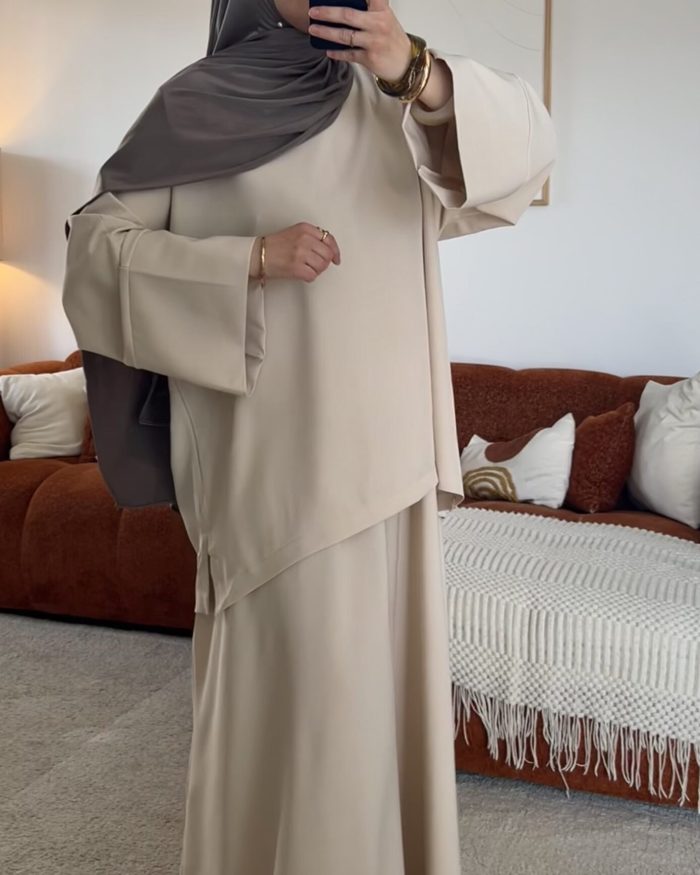 Ensemble jupe Zineb | Beige