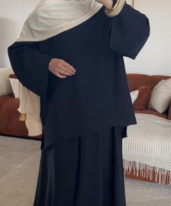 Ensemble jupe Zineb | Bleu nuit