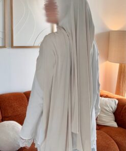 Hijab jersey liquide | Beige