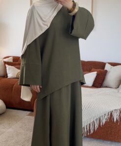 Ensemble jupe Zineb | Kaki