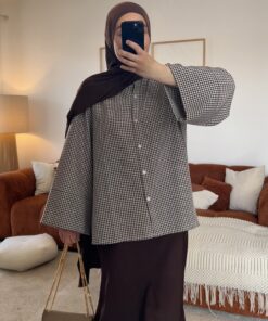 Chemise Vichy | Marron