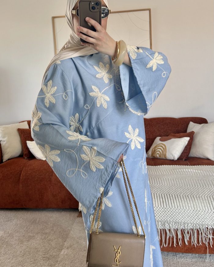 Robe Victoria | Bleu ciel