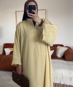 Abaya Joulissa | Jaune