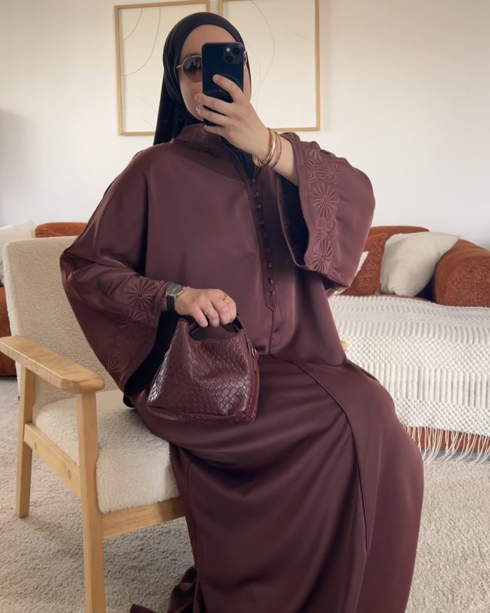 Abaya Joulissa | Moka Prune