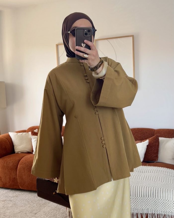 Chemise 3-en-1 | Vert olive