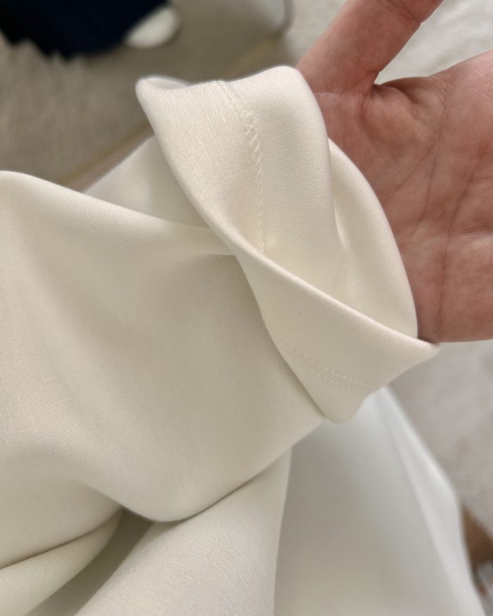 T-shirt uni Modal | Blanc – Image 4