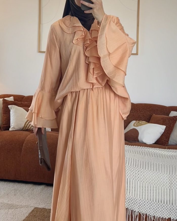 Ensemble Jupe Alya | Pêche – Image 4