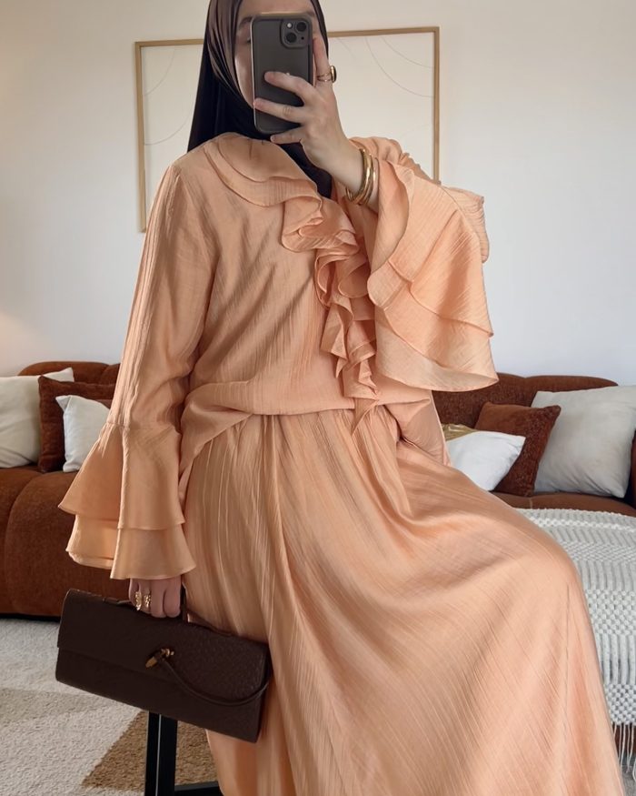 Ensemble Jupe Alya | Pêche – Image 2