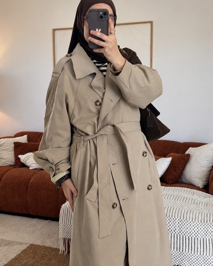 Trench coat classique | Beige