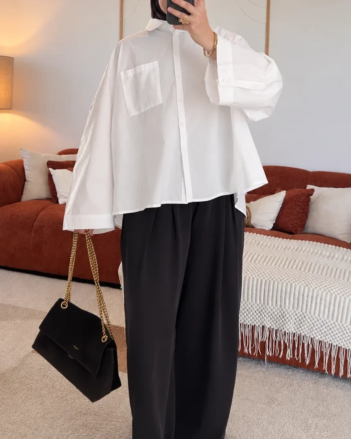 Alternative view of Pantalon chic fluide | Marron