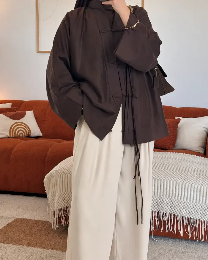 Alternative view of Chemise Alana en Lyocell | Marron