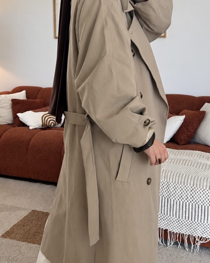 Trench coat classique | Beige – Image 4
