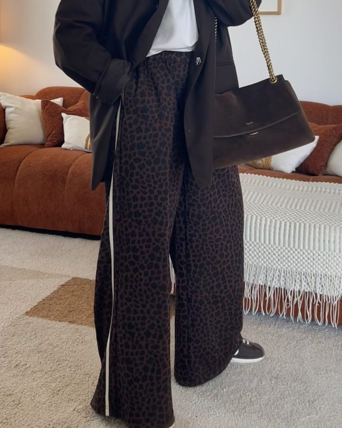 Pantalon sportwear Léopard – Image 5