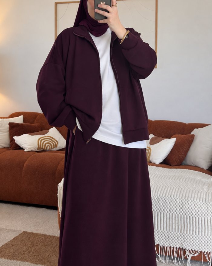 Ensemble Sportwear jupe | Burgundy