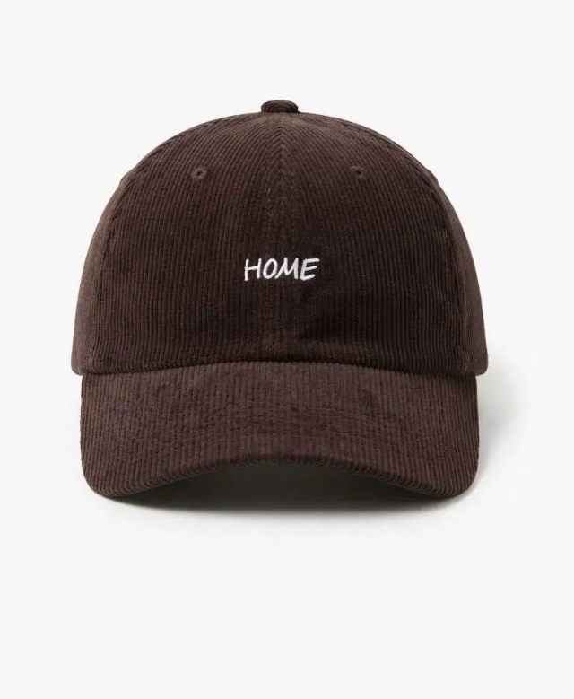 Casquette velours côtelé | Marron